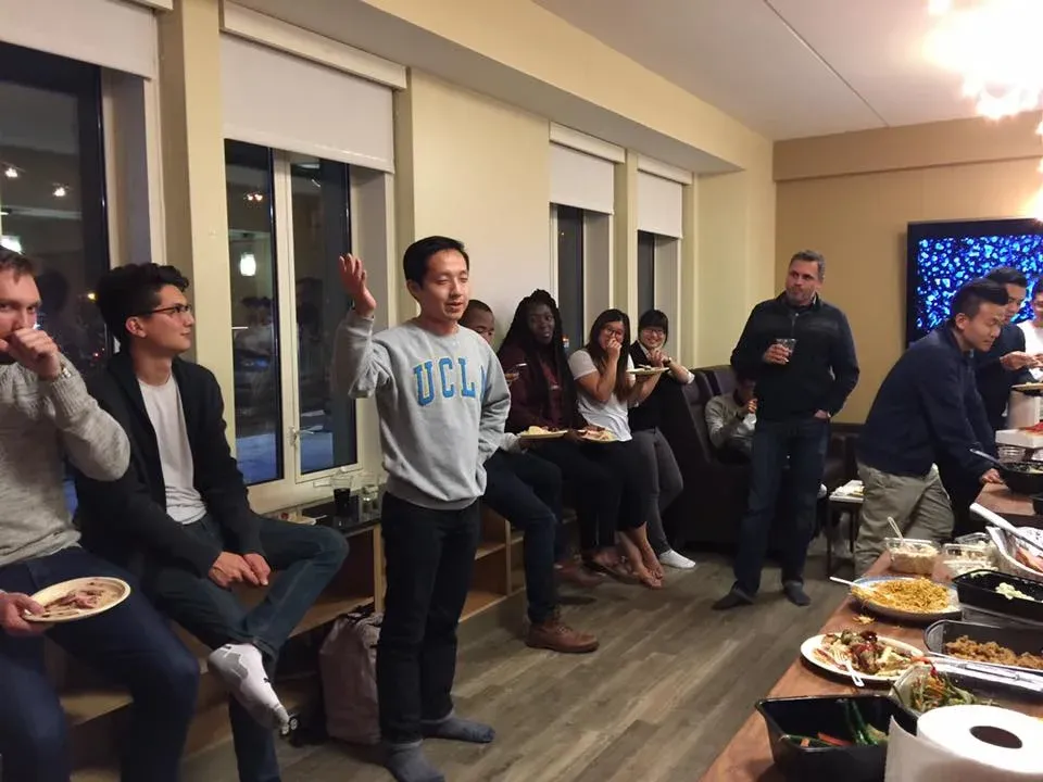 APALSA members at an event
